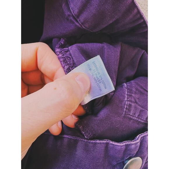 Tuckernuck SEA New York Kali Quilted Ankle Pants Eggplant Purple 4 Quiet Luxury - Picture 7 of 10